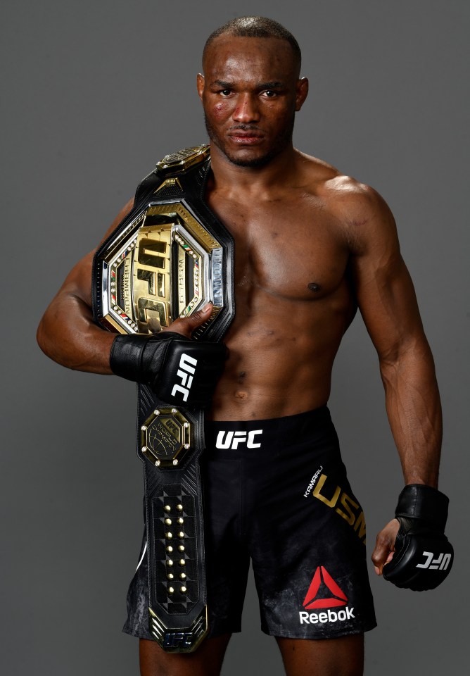 Kamaru Usman is the current UFC welterweight champion