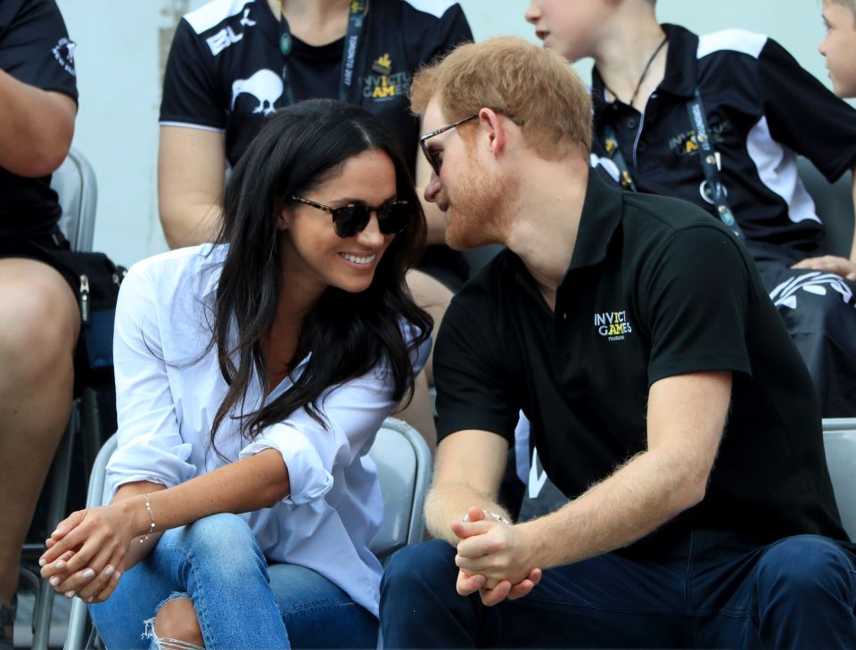  The couple watching Wheelchair Tennis at the 2017 Invictus Games in Toronto