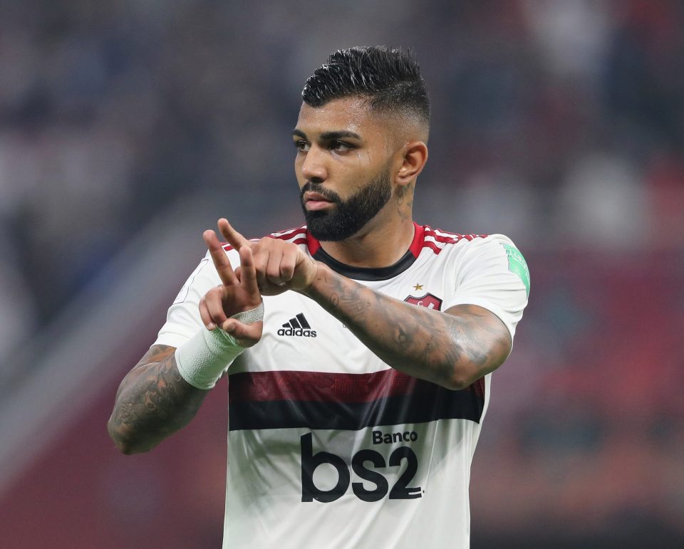  Chelsea have turned their attention to West Ham transfer target Gabriel Barbosa who has returned to Inter Milan after his loan spell at Flamengo