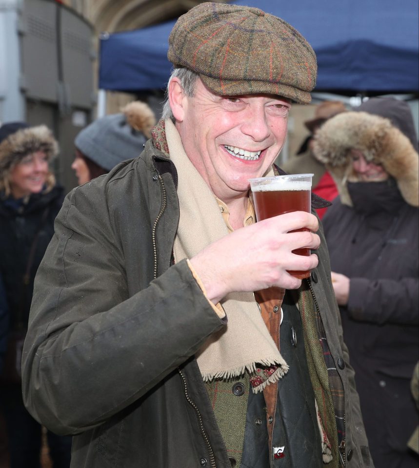  Nigel Farage is planning to host a £100k Brexit Celebration Party in Parliament Square to mark the moment we finally leave the EU