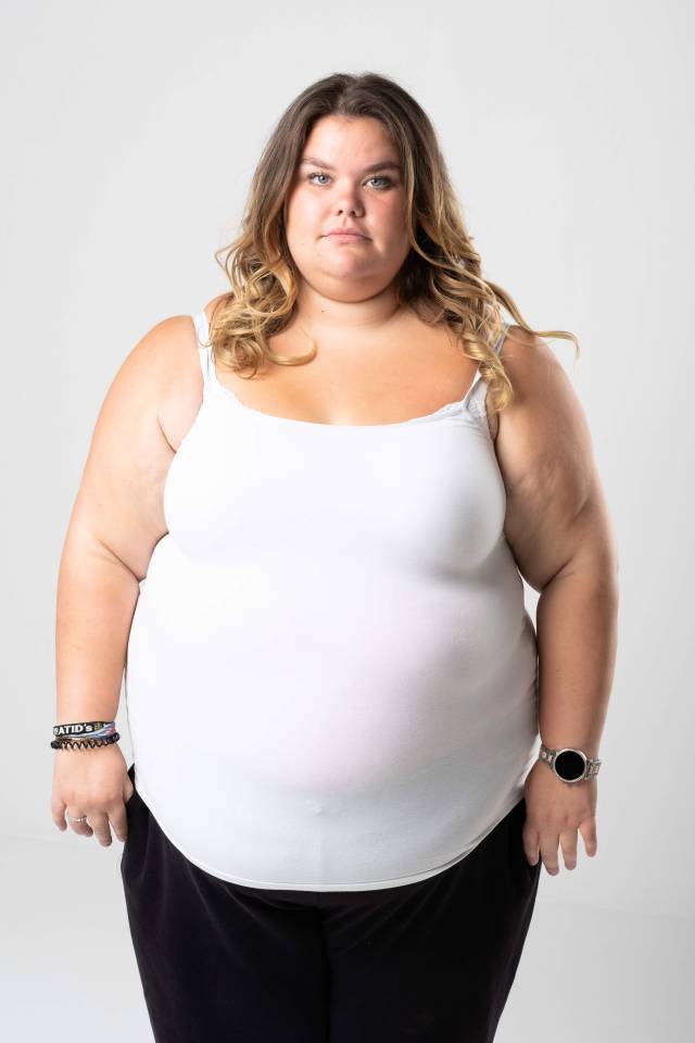  Amy hit the gym and changed her diet in order to shed the pounds