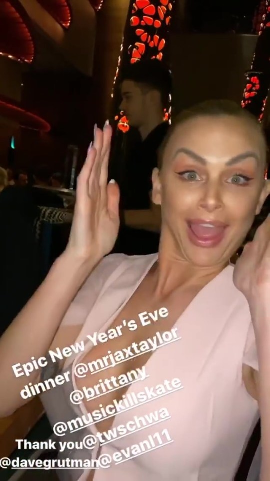  Lala Kent had fun despite not drinking and pulled some funny faces for the camera