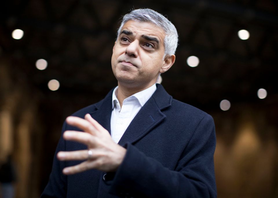  Sadiq Khan started his Mayoral campaigning today in London