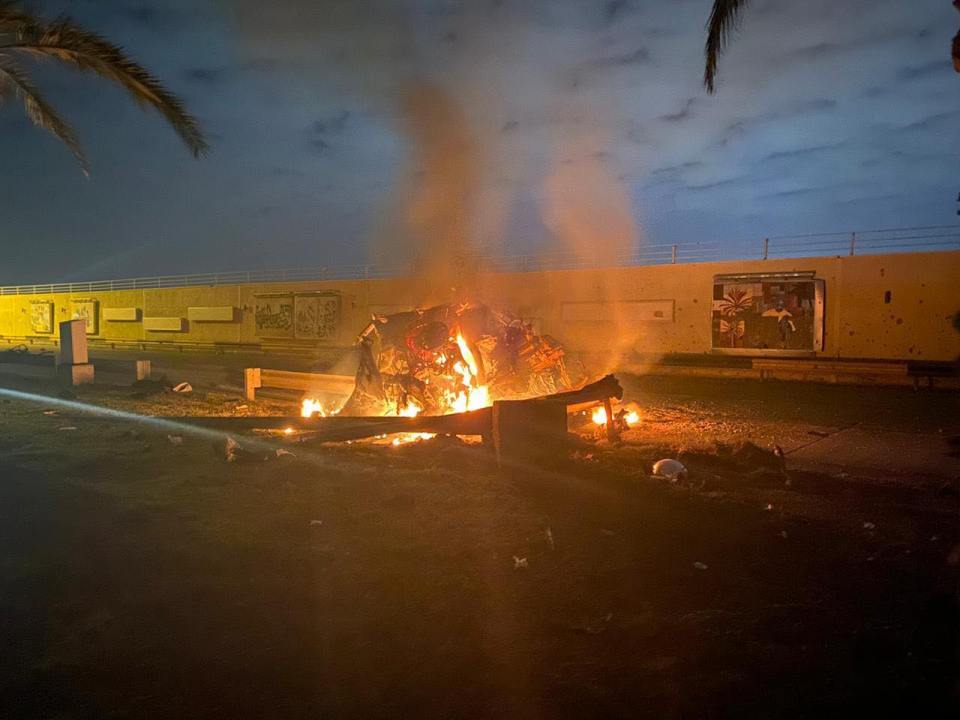  General Qasem Soleimani was killed by an airstrike at Baghdad International Airport