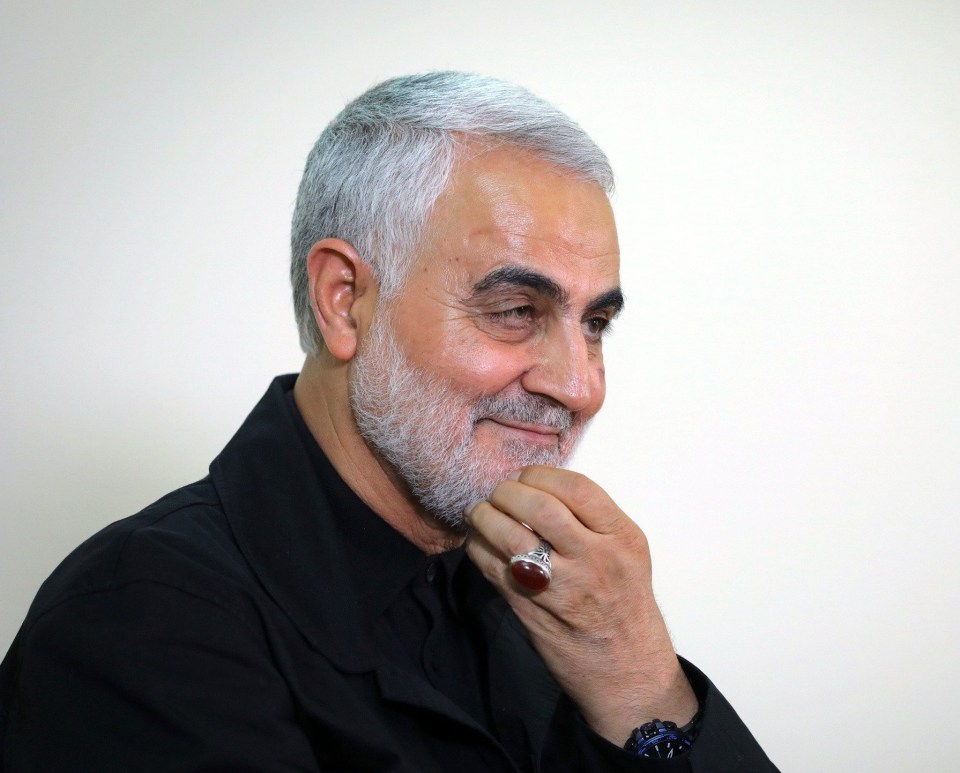 Soleimani is seen wearing a similar ring in this picture