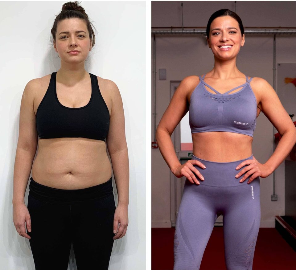  Sophie Austin has lost almost three stone in weight