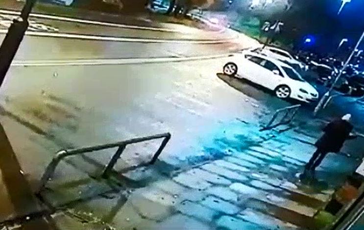  CCTV footage shows Natalie Jenkins walking down the street on the night she went missing