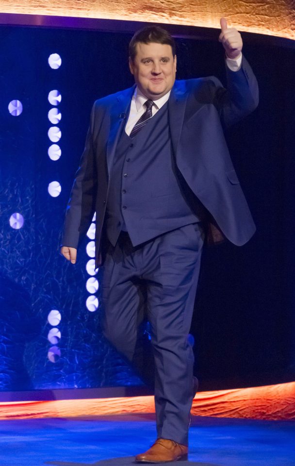  Peter during an appearance on The Jonathan Ross Show in November 2017