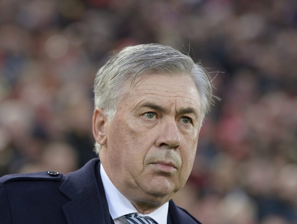  Carlo Ancelotti was fuming at his team's loss at Anfield