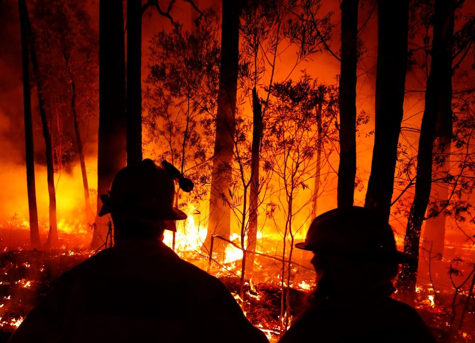  The fires have been running rampant through huge portions of Australia for weeks