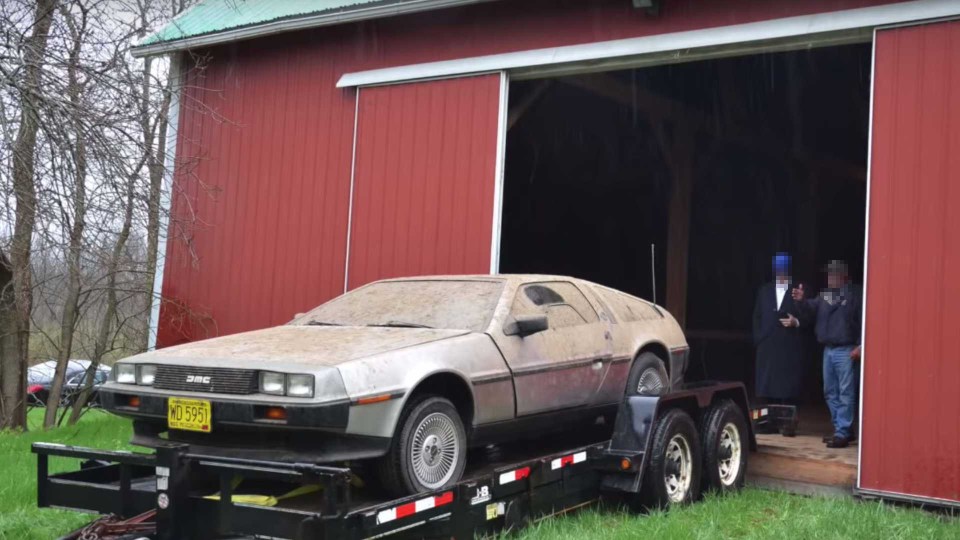  The duo have spent countless hours getting the DeLorean back on the road