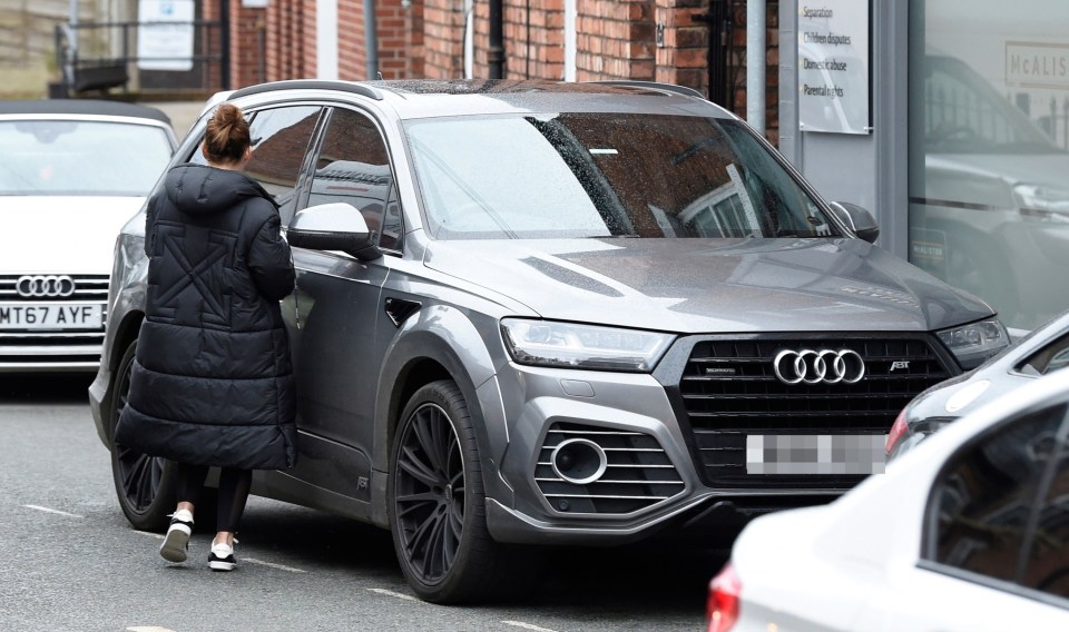  Coleen picked up a coffee before heading to her car in Alderley Edge