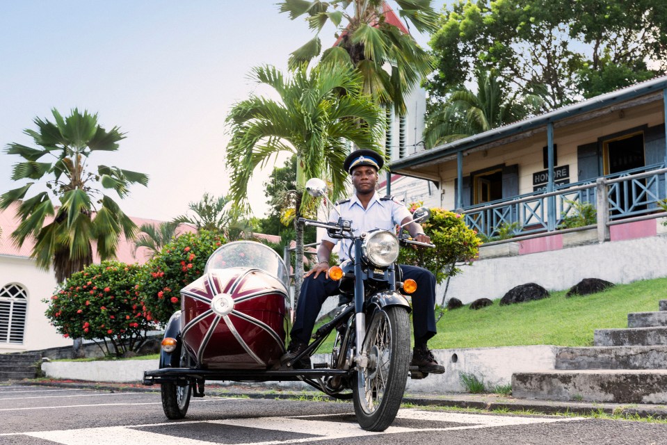  Many of the crew stay on the Caribbean island for months at a time