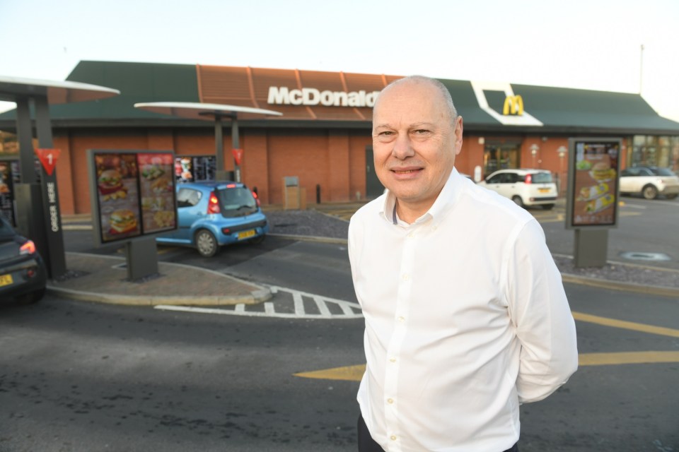  McDonald's franchise boss George Michniewicz at his St Andrew’s Quay restaurant, which has recently introduced tailored ordering systems