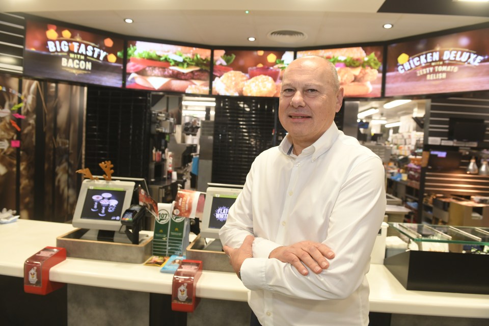  GEORGE Michniewicz, the man who opened the first McDonald's in Yorkshire now runs a franchise empire worth over £54million a year.