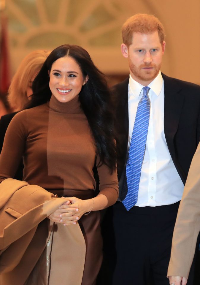 His wife Meghan Markle stayed in Canada - where she appears to have returned to her pre-royal life