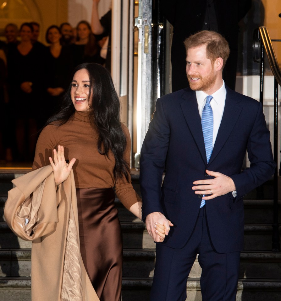 Meghan and Harry on their last joint public engagement together before their bombshell Megxit announcement