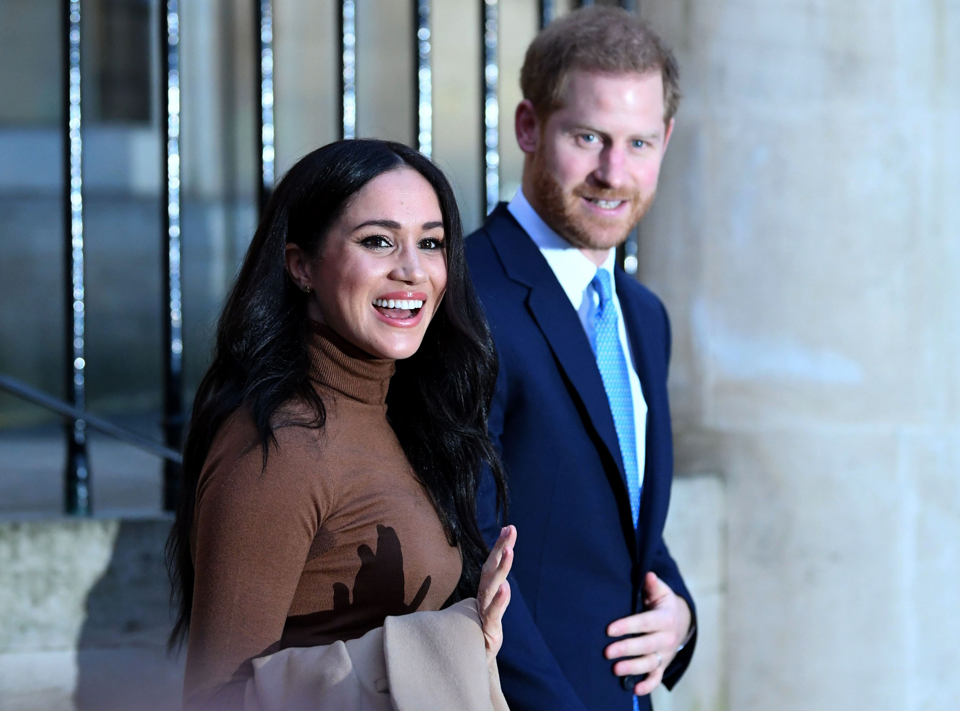 Meghan revealed the sweet detail on their visit to Canada House in London yesterday