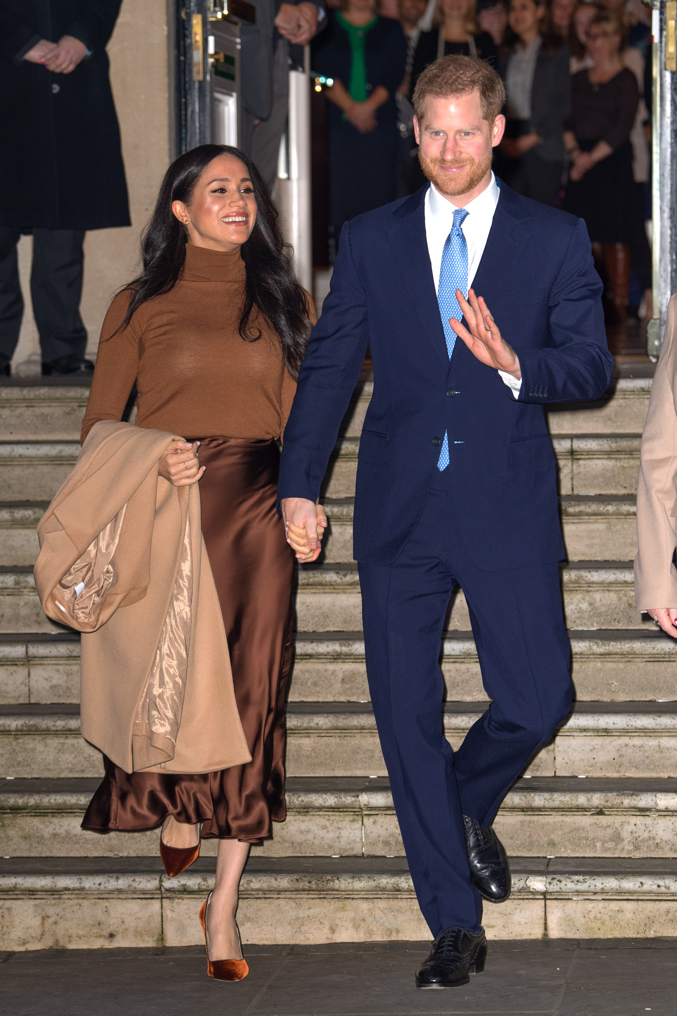 The couple stepped out on Tuesday on their first public engagement of 2020