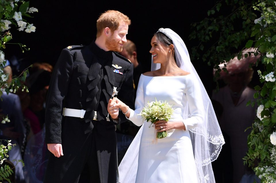  Prince Harry and Meghan got married in 2018