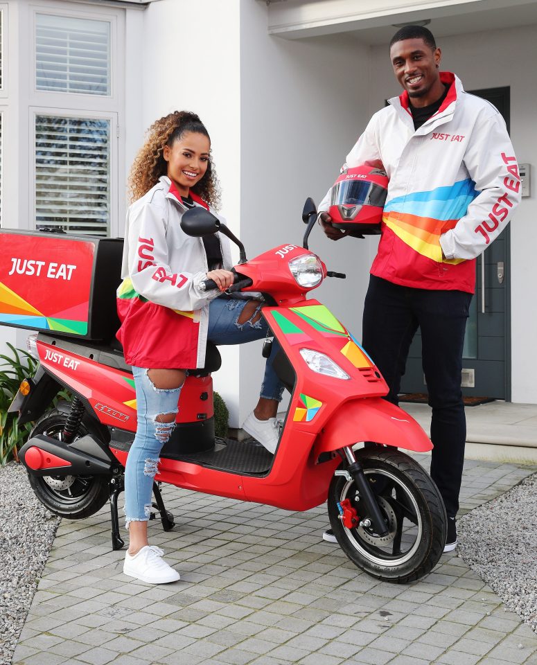  They even joked around on one of the famous takeaway bikes