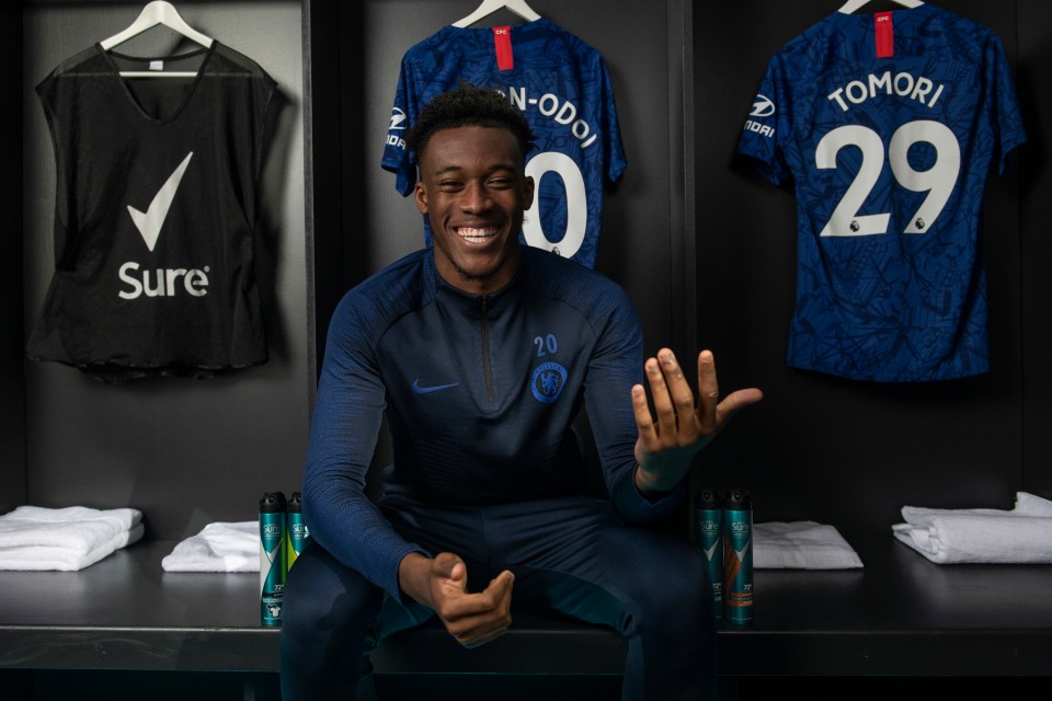  Callum Hudson-Odoi reflects on his year - after breaking into the Chelsea first-team and making his England debut