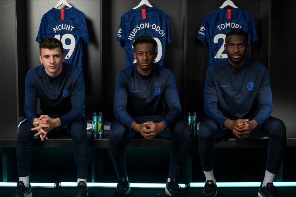  Chelsea youngsters Mason Mount, Callum Hudson-Odoi and Fikayo Tomori have been given their chance to shine under Frank Lampard