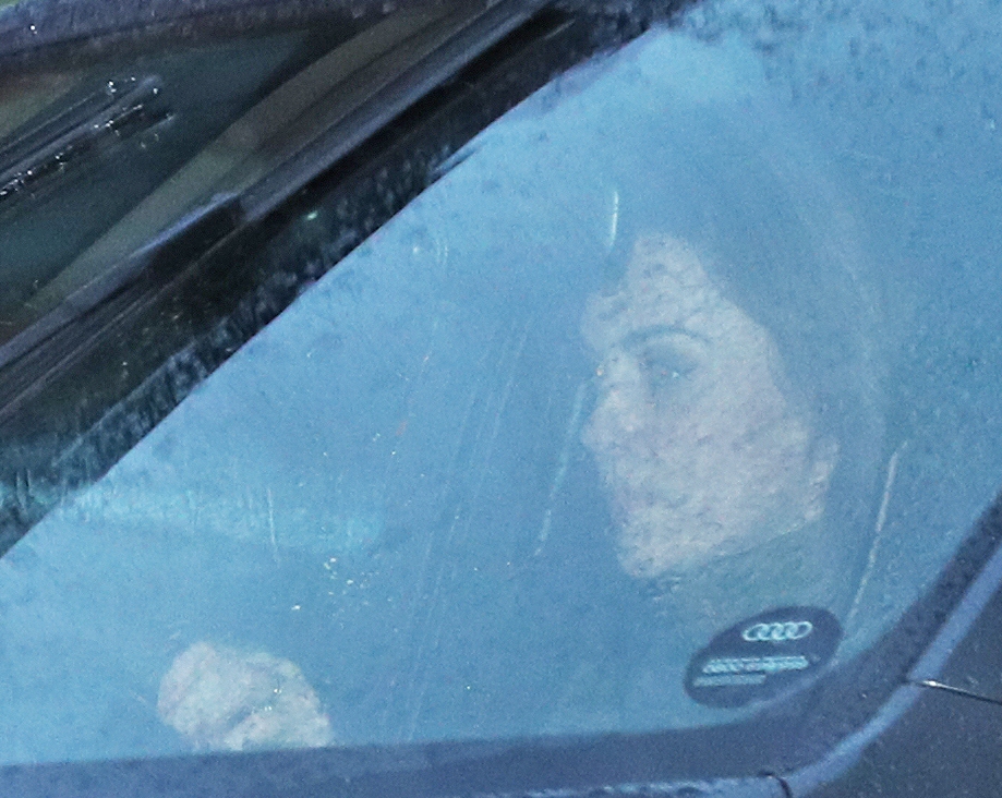 Kate leaving Kensington Palace looking deep in thought 