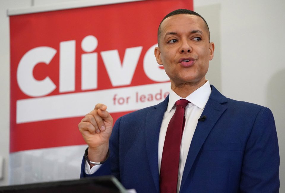  Labour leadership hopeful Clive Lewis fears racism might be the reason for the lack of support from colleagues