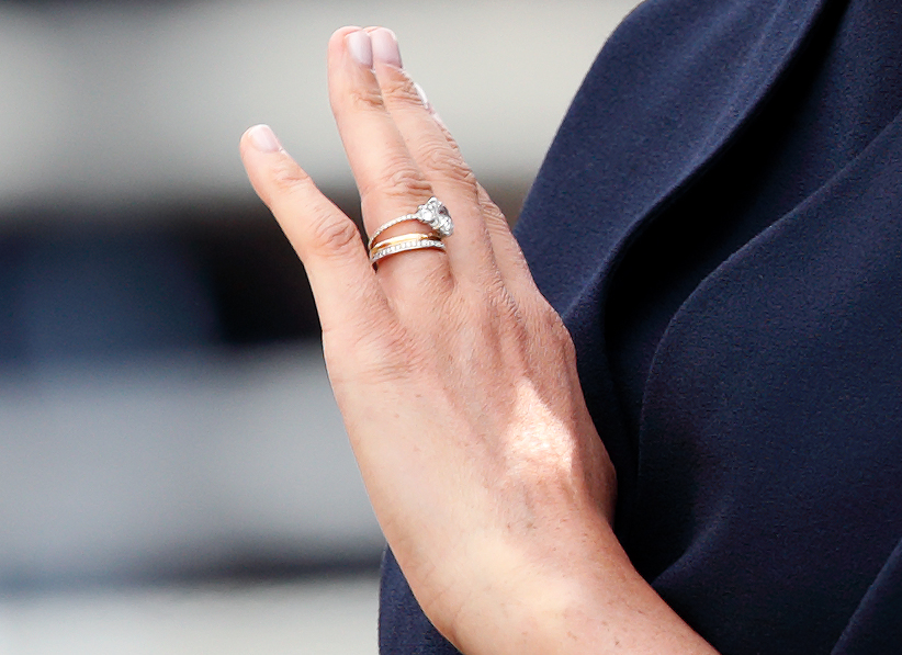  Meghan wore her original diamond engagement ring for just 18 months before having it altered