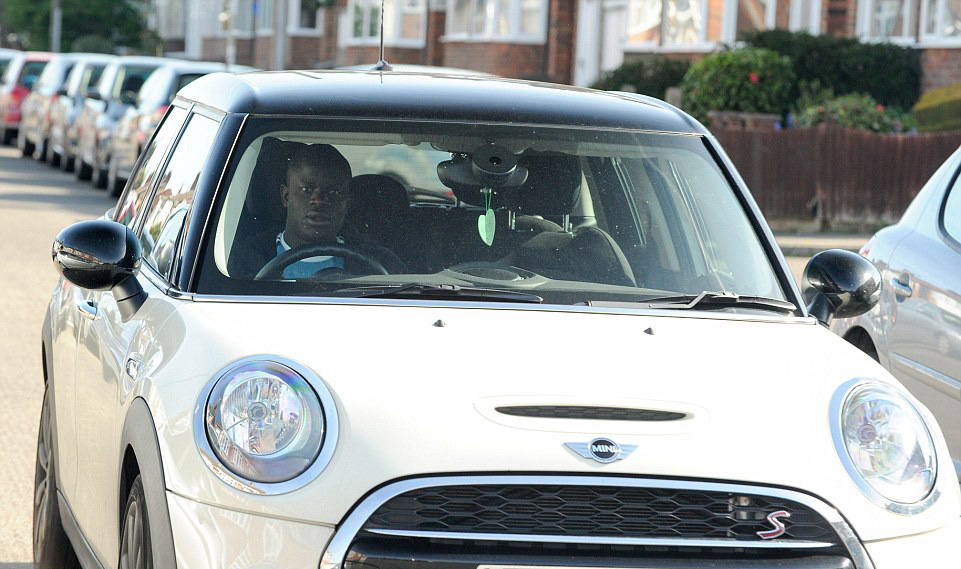 Kante still drives the same Mini Cooper he purchased six years ago