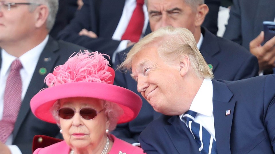  While earlier this month Mr Trump showed his support for the Queen by saying Her Majesty didn’t deserve the upset caused by Harry and Meghan's exit