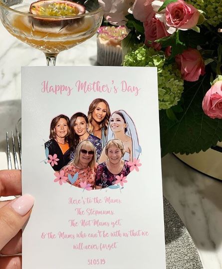  The children were sure to include Kate on their Mother's Day card