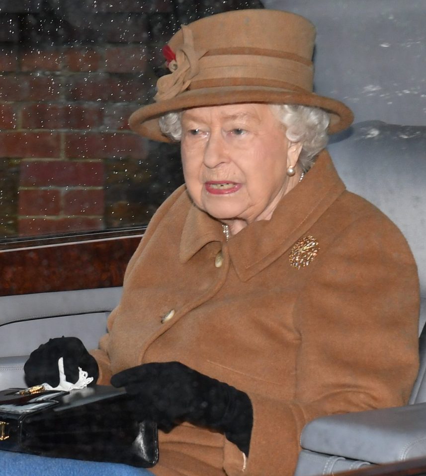  The Queen summoned senior members of the royal family