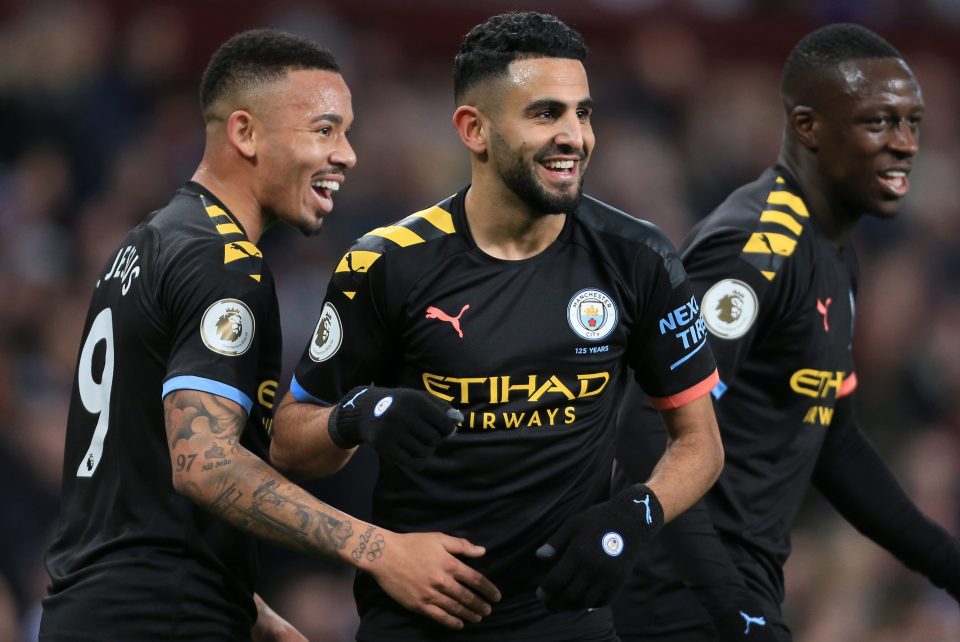 Riyahd Mahrez struck twice in the first 24 minutes as Man City dominated in style