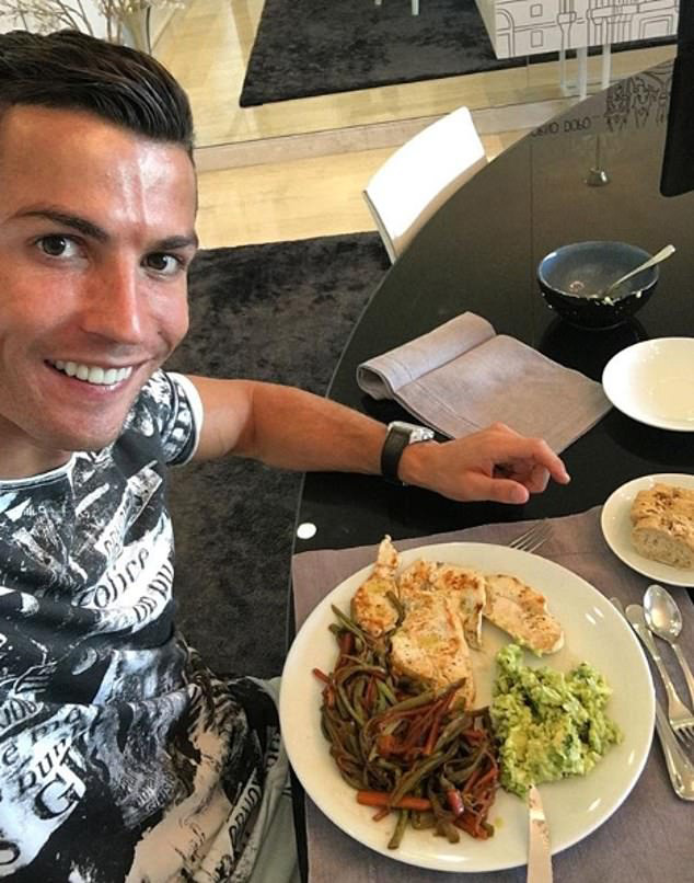  Ronaldo describes chicken as his 'magic food'