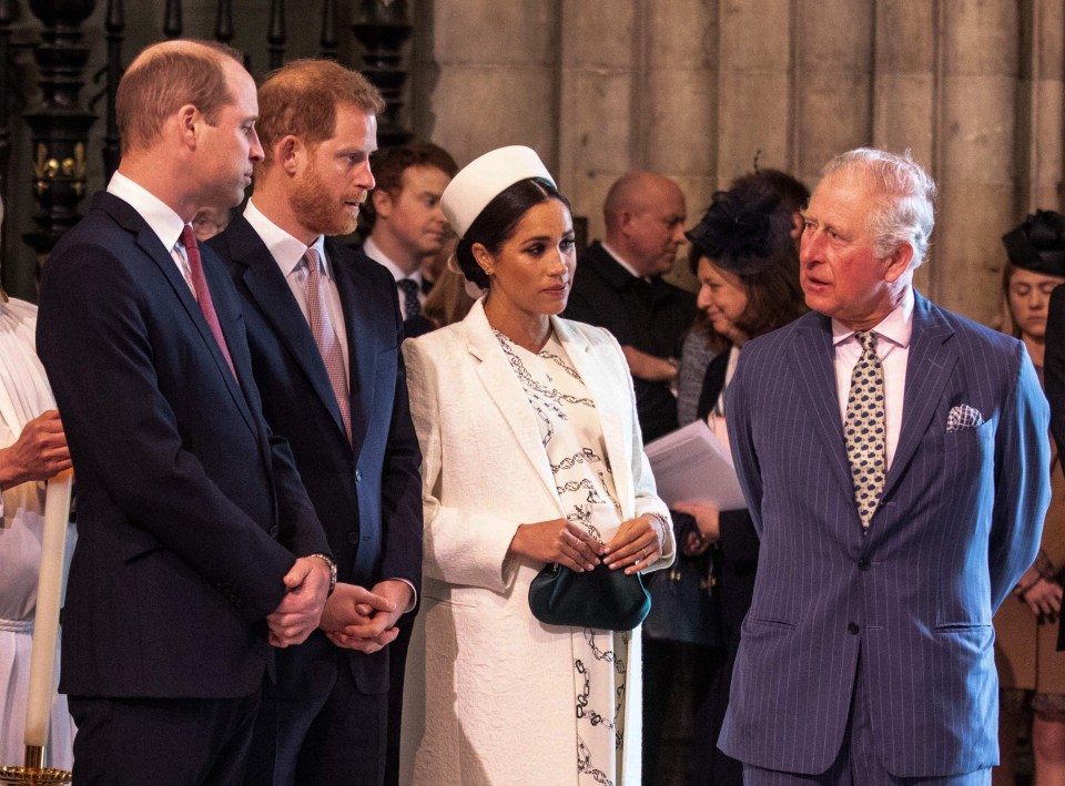 The heir to the throne is understood to have warned Harry and Meghan off cashing in on their titles