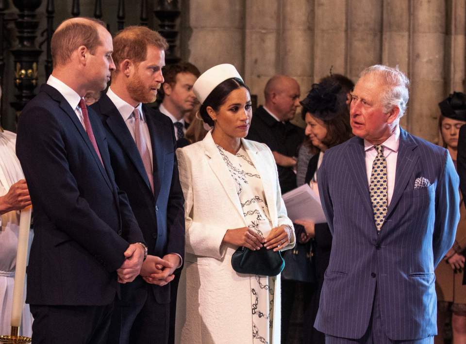  The heir to the throne is understood to have warned Harry and Meghan off cashing in on their titles