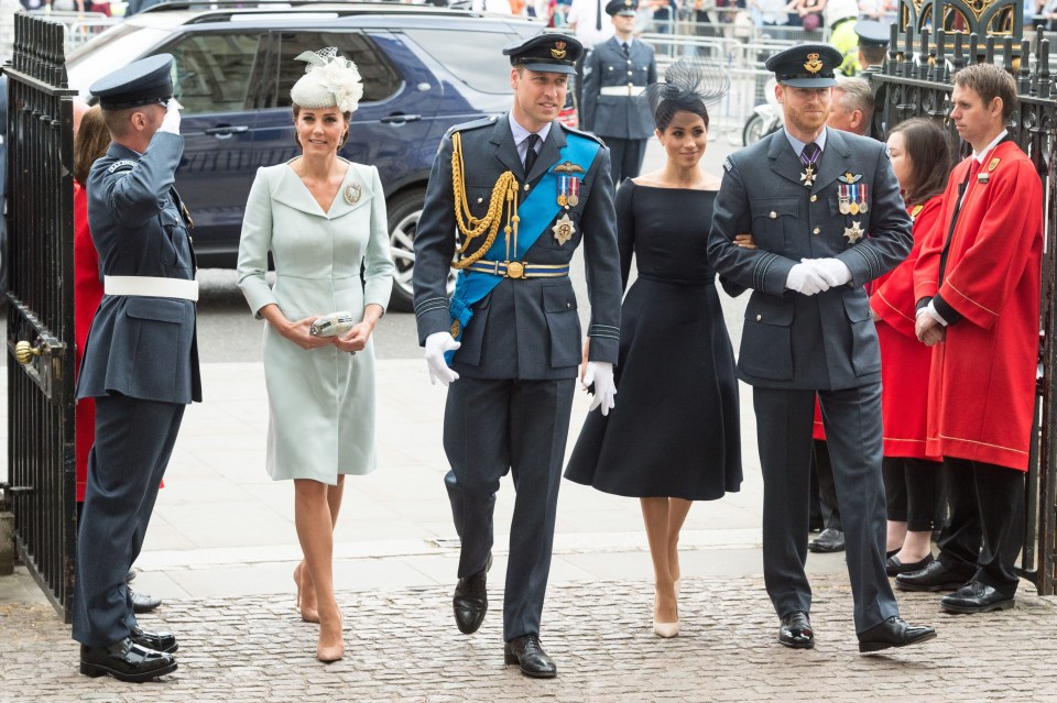 Prince Harry joined brother Prince William, father Prince Charles and The Queen at the talks