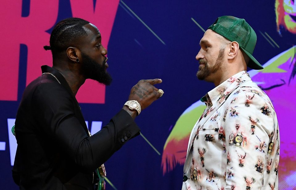  Wilder said: 'Fury is changing trainers like he is changing his pants'