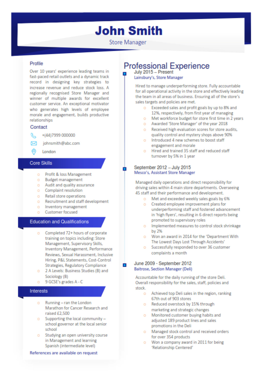 A recruitment expert has revealed the "world's best CV", that is single-sided and consists of just 450 words