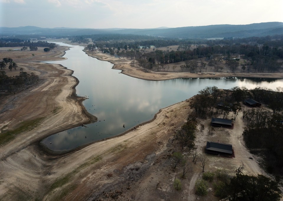  The town has officially run out of drinking water as a Chinese firm begins an extraction operation