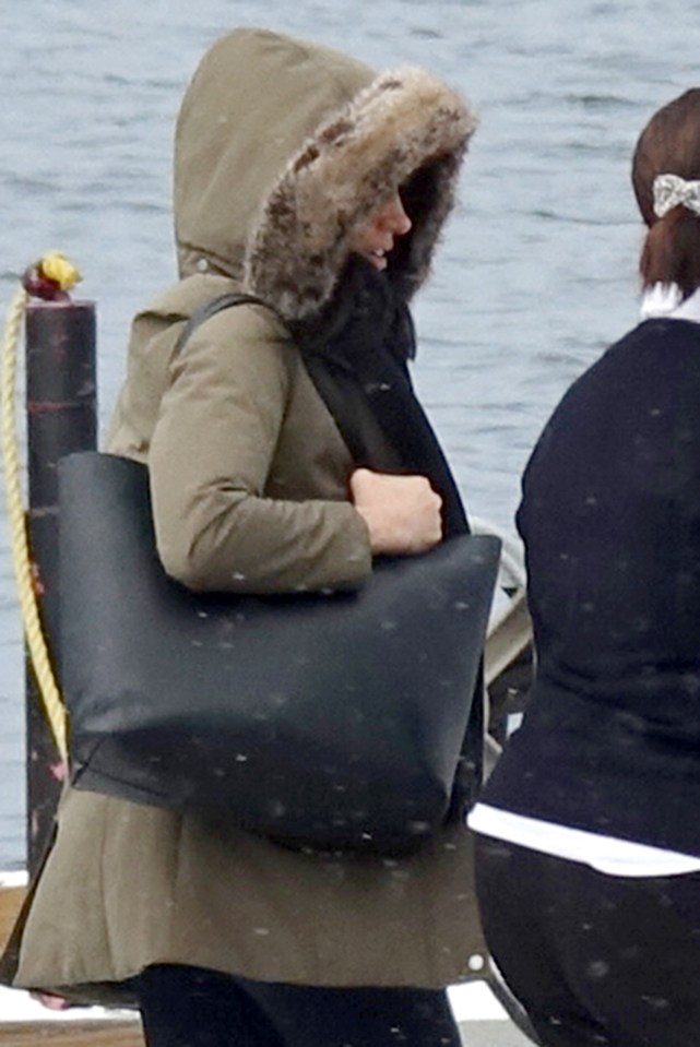 Meghan Markle was spotted boarding a seaplane on Vancouver Island