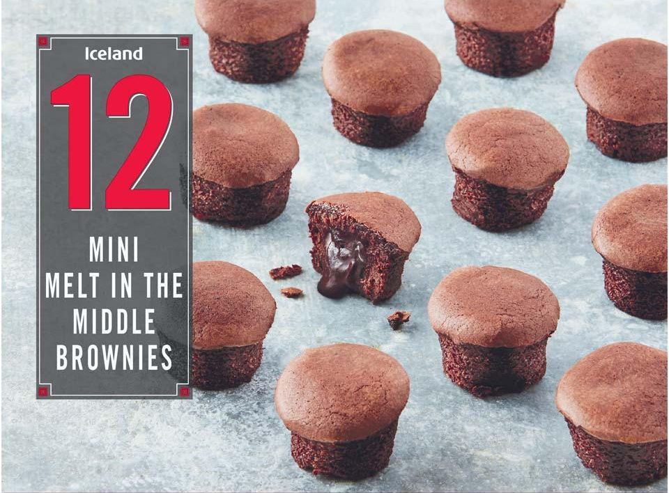  Grab these melt in the middle brownies from Iceland at half price