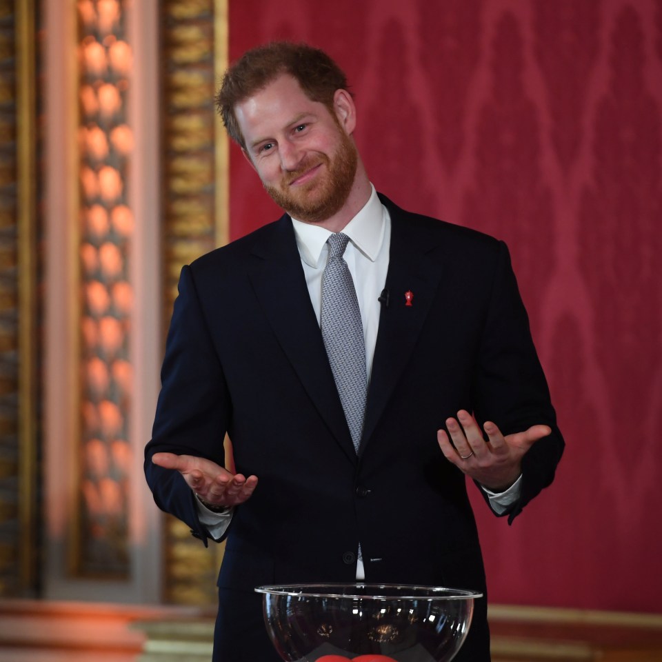  The Duke of Sussex is the patron of the Rugby Football League and was at Buckingham Palace for the ceremony