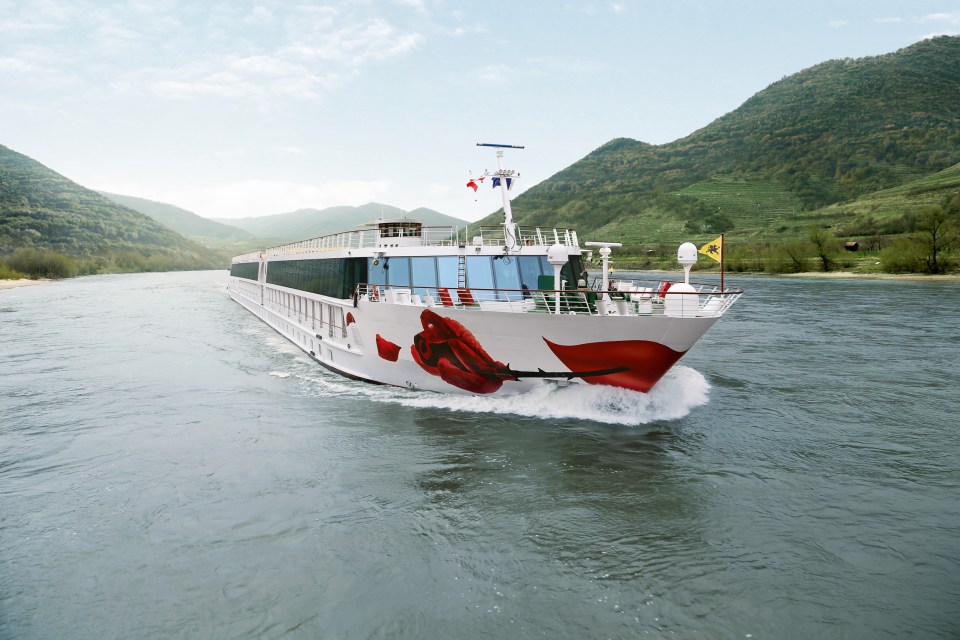  The A-Rosa Donna is a bijou river boat with a spa