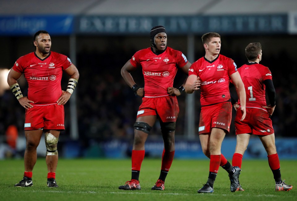  Saracens will be relegated at the end of the season for salary cap breaches