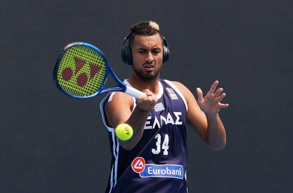  Kyrgios has got fans back on side over his actions during the fires