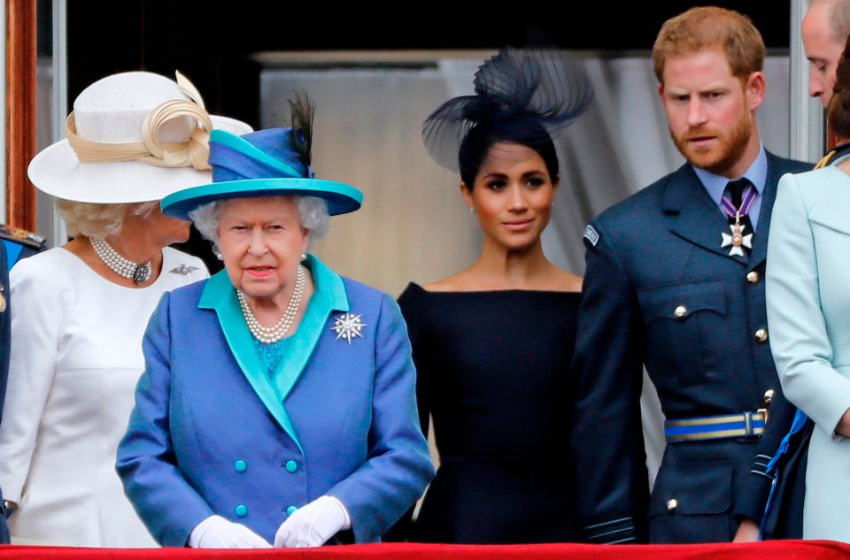  The Queen and the couple came to an agreement over how they will quit The Firm