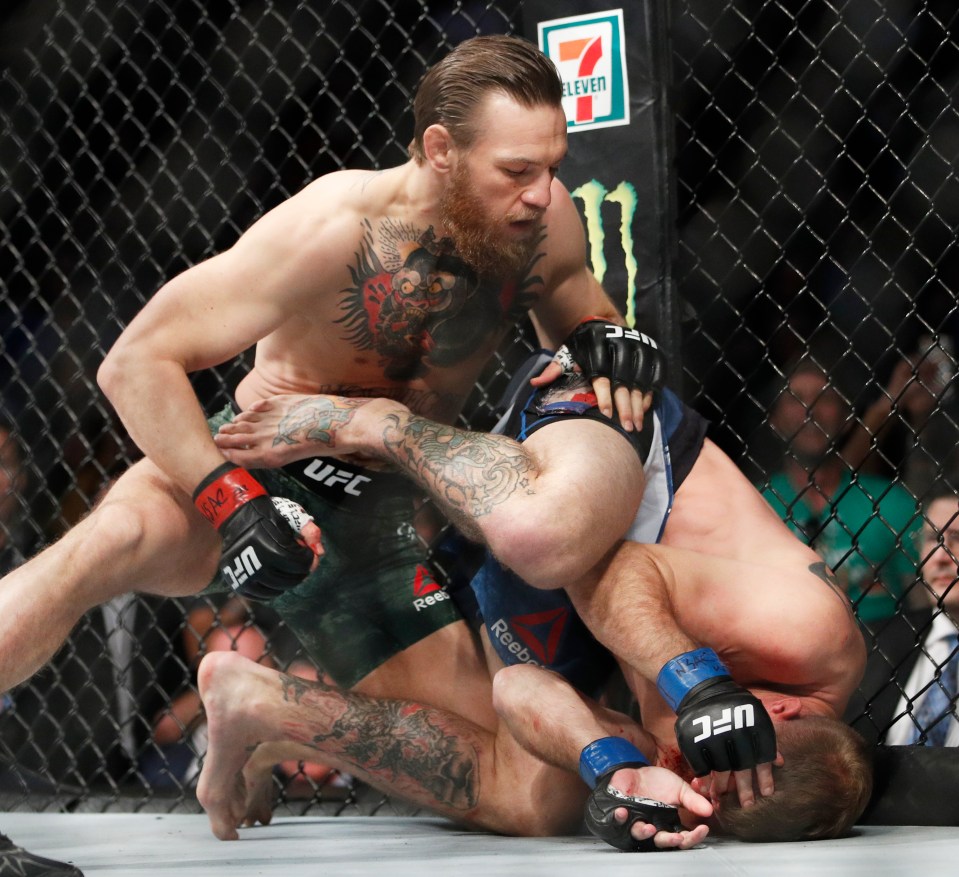  Conor McGregor destroyed Donald Cerrone on his UFC comeback fight